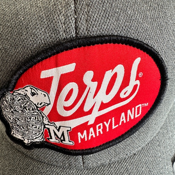 Under Armour UP 50 University Of Maryland Terrapins Terp Fitted Hat Large/XL - Picture 4 of 9